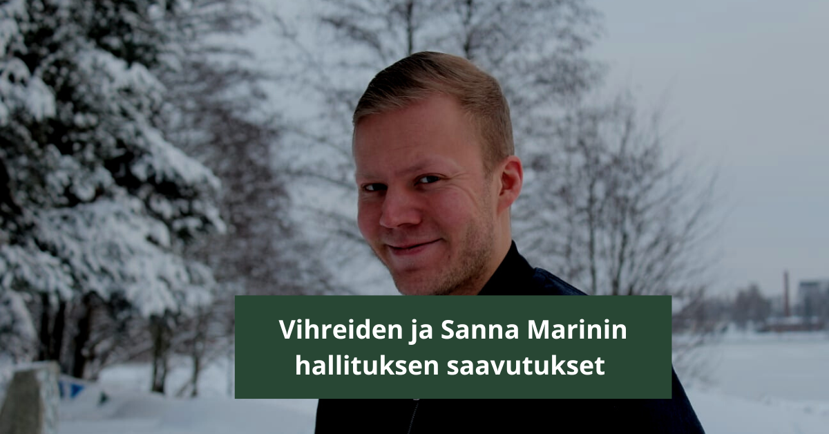 Tässä Ovat Sanna Marinin Hallituksen Saavutukset - Näin Vihreät ...